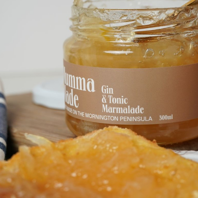 Gin & Tonic marmalade a mix made in heaven