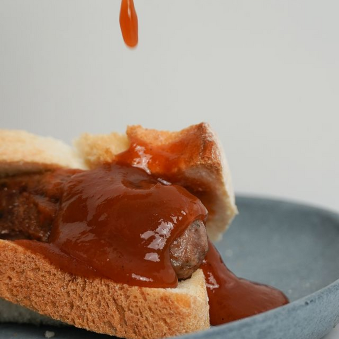 Saucie bottle with real tomato sauce