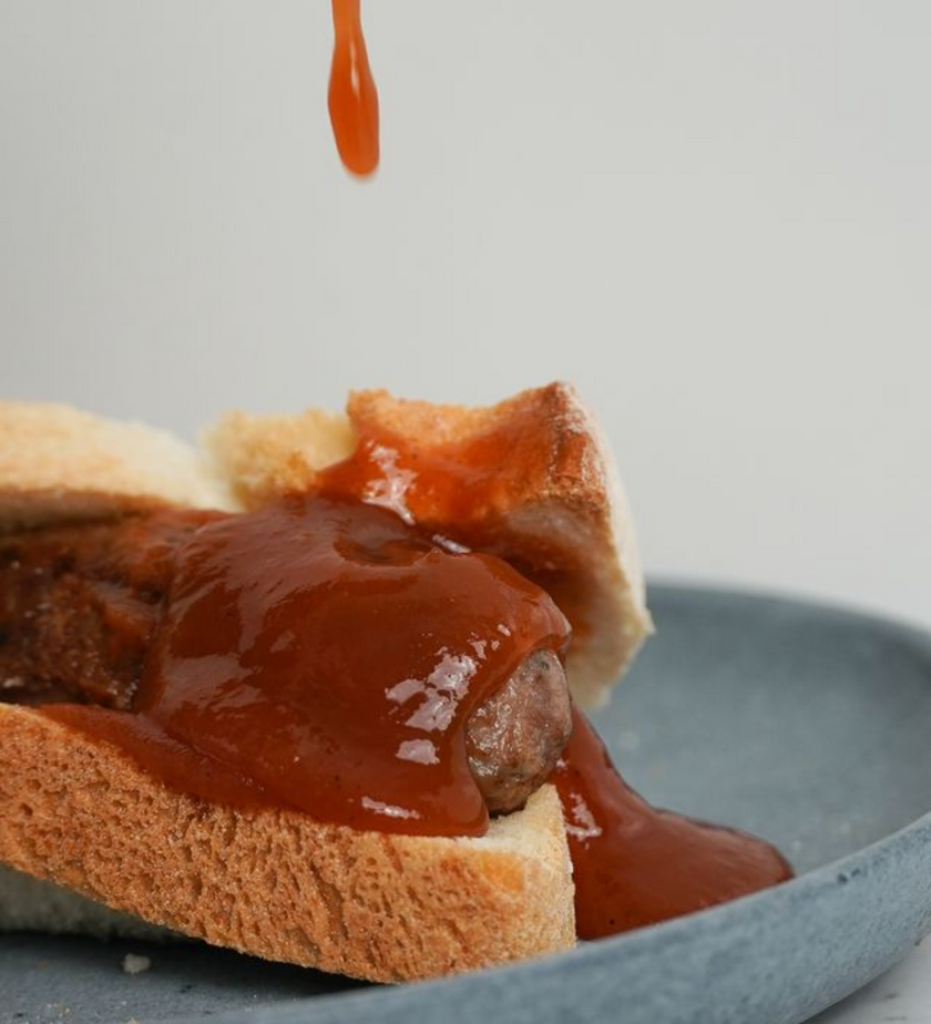 Saucie bottle with real tomato sauce