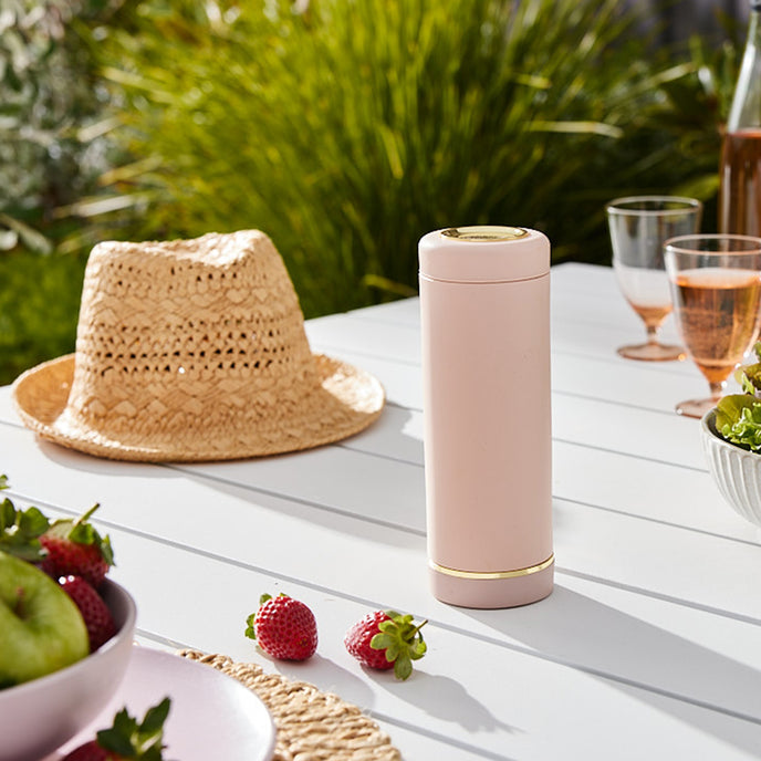 Saucie bottle stylish condiments sauce bottles blush pink