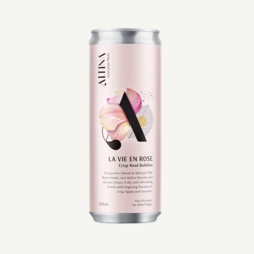 Alina La Vie en Rose can on a white background