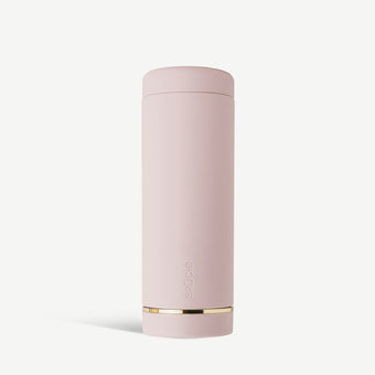 Blush Pink Saucie Bottle – reusable BPA-free condiment bottle for sauces and dressings
