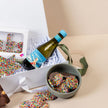 Thank You Hamper presented in elegant Saucie gift box with tissue and ribbon