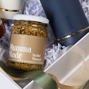Premium Celebration Hamper gift box with ribbon – perfect for birthdays, Christmas or anniversaries