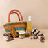 Favourites Hamper with Mumma Made chutney, jam, Freckleberry chocolates, honeycomb, raspberries, pretzel block and lemon basil cordial – premium gift box