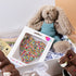 Premium hamper box with ribbon – New Baby Hamper by Saucie, ready for gifting
