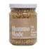 Jar of 'Mumma Made' Pale Ale & Pepper Mustard on a white background