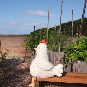 Henrietta the Hen - Cream