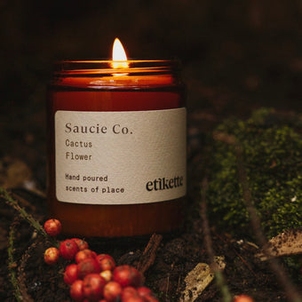 Cactus Flower Candle - Small