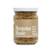 Jar of 'Mumma Made' Local Flora Honey Mustard on a white background