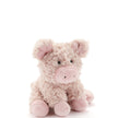 Plush pig toy on a white background