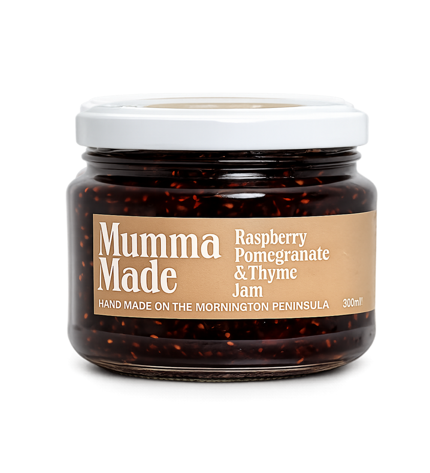 Raspberry, Pomegranate & Thyme Jam