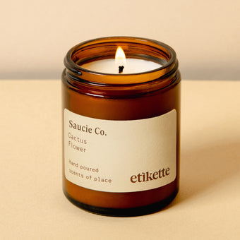 Cactus Flower Candle - Small