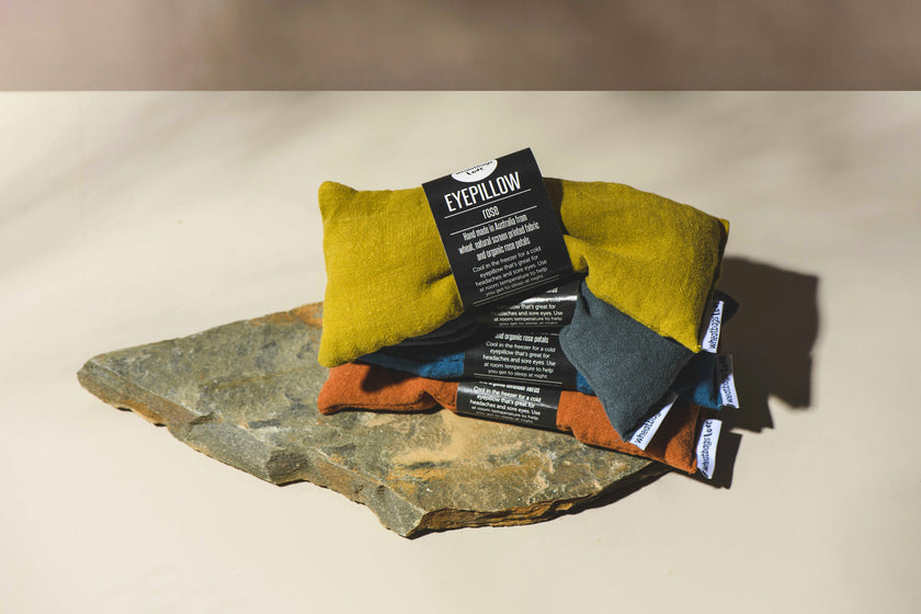 Pistachio Wheatbag Eye Pillow