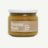 Jar of 'Mumma Made' green tomato pickle on a white background