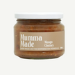 Jar of 'Mumma Made' Mango Chutney on a white background
