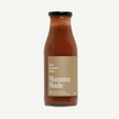 Bottle of Mumma Made tomato sauce on a white background